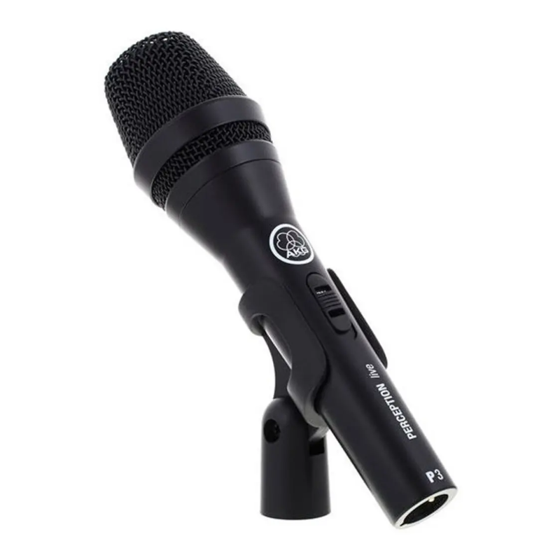 Micrófono AKG P3 S Dinámico Cardioide color negro
