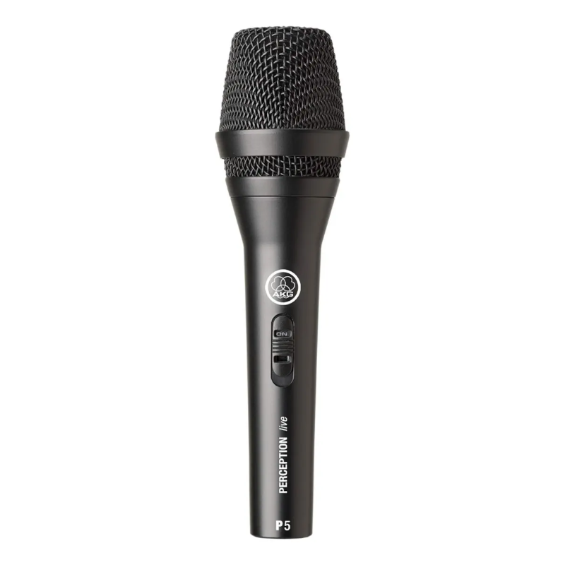 AKG P5s Microfono De Mano Para Voces Dinamico Supercardioide Color Negro