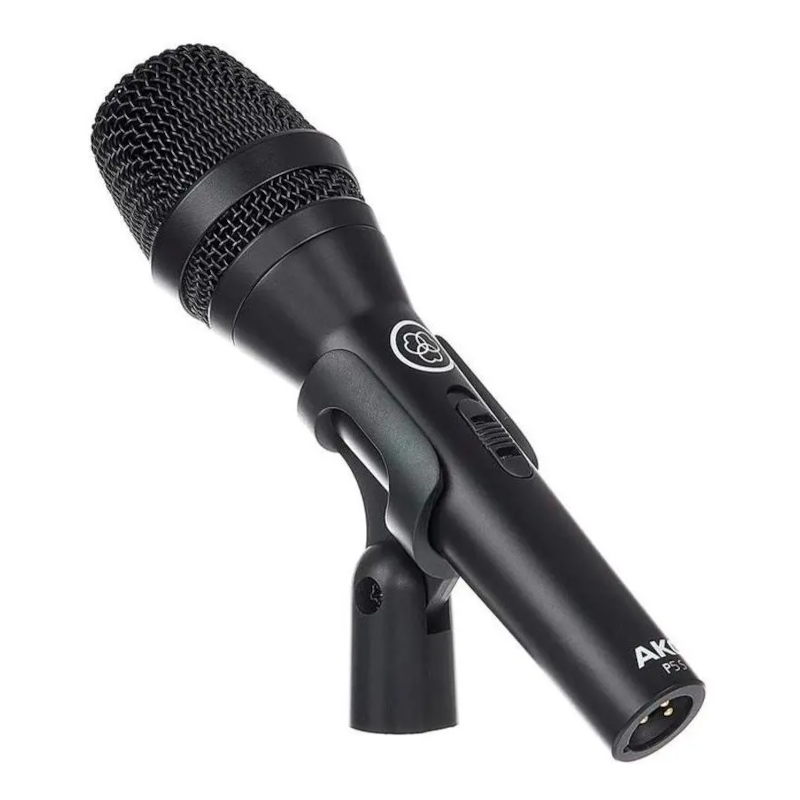 AKG P5s Microfono De Mano Para Voces Dinamico Supercardioide Color Negro