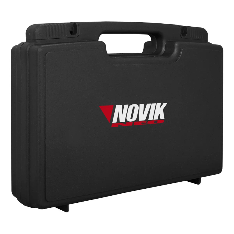 Micrófono Inalámbrico Doble Uhf Novik Unk-330 70m C/maletín Color Negro