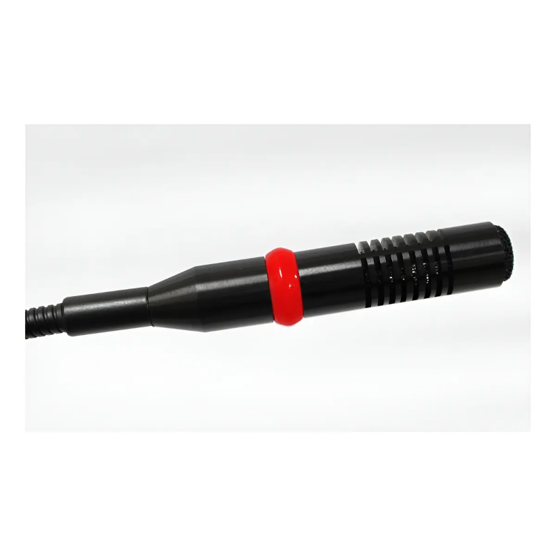 Microfono Conferencia Novik Fnk-10 Cardiode Cable Y Soporte Color Negro