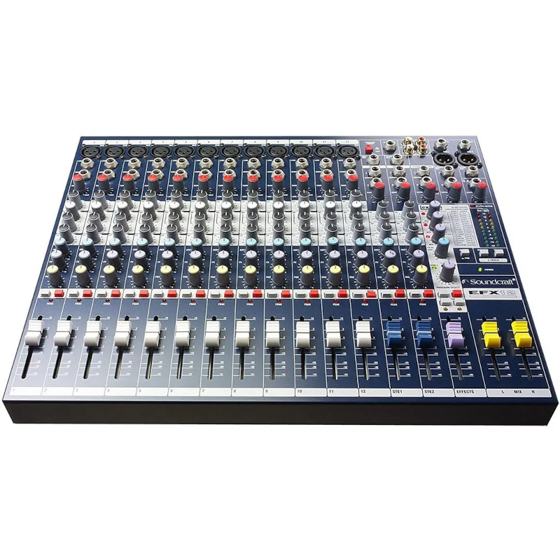 Consola Mixer Soundcraft Efx12 12 Canales Con Efectos Y Phan