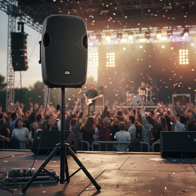 Bafle Pro Bass Elevate 115 Bluetooth 800W Activo DJ Negro