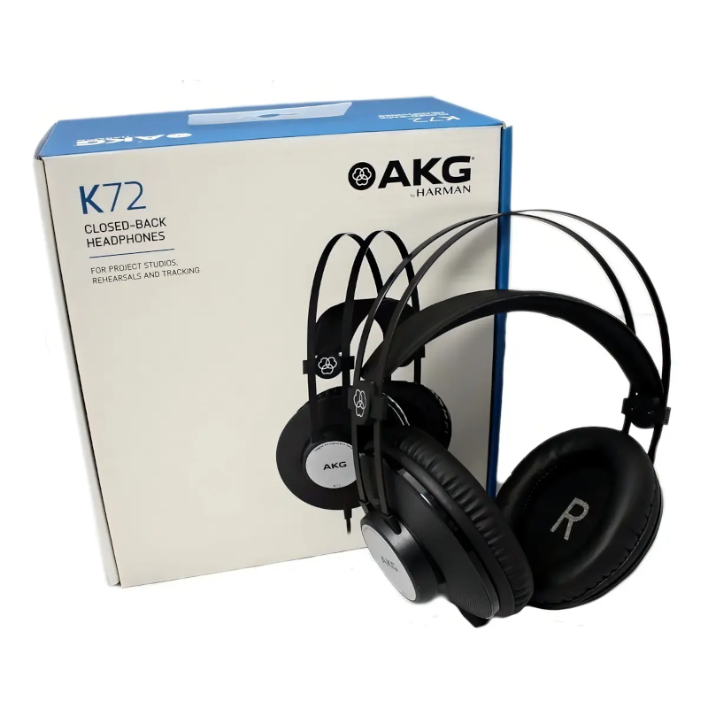 Auriculares Profesionales AKG K72 Cerrados Over Ear Black