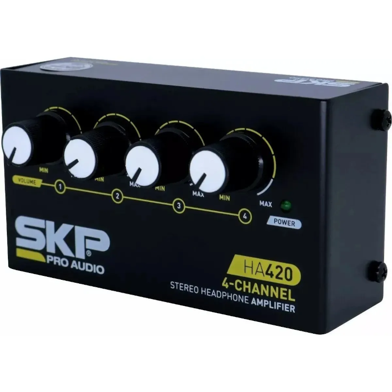Amplificador De Auriculares 4 Canales Skp Ha420
