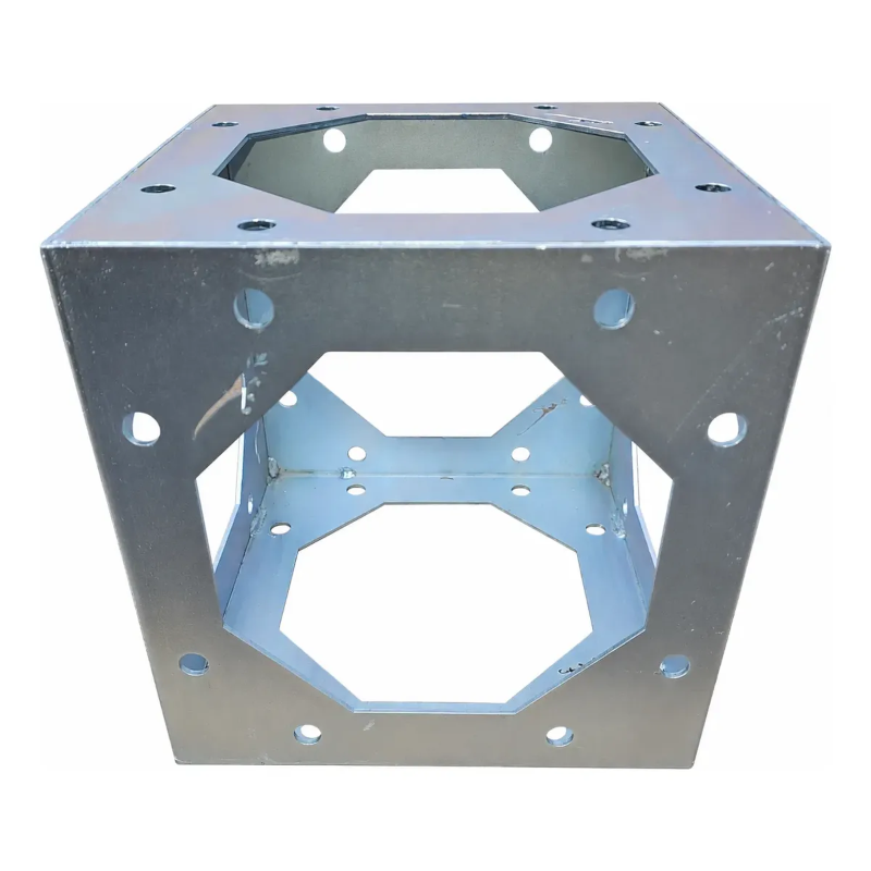 Cubo Truss Raptor 24x24cm Chapa Reforzada (Para Estructuras)