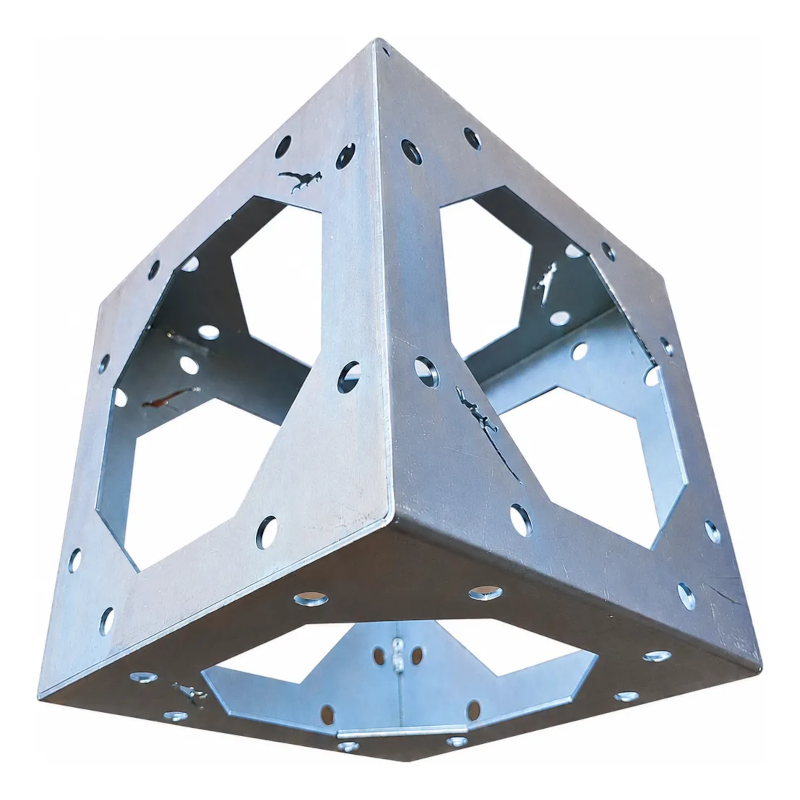 Cubo Truss Raptor 24x24cm Chapa Reforzada (Para Estructuras)