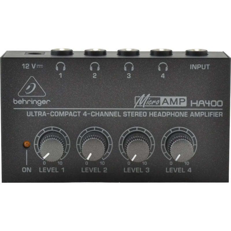 Preamplificador Behringer HA400 phono de 4 canales