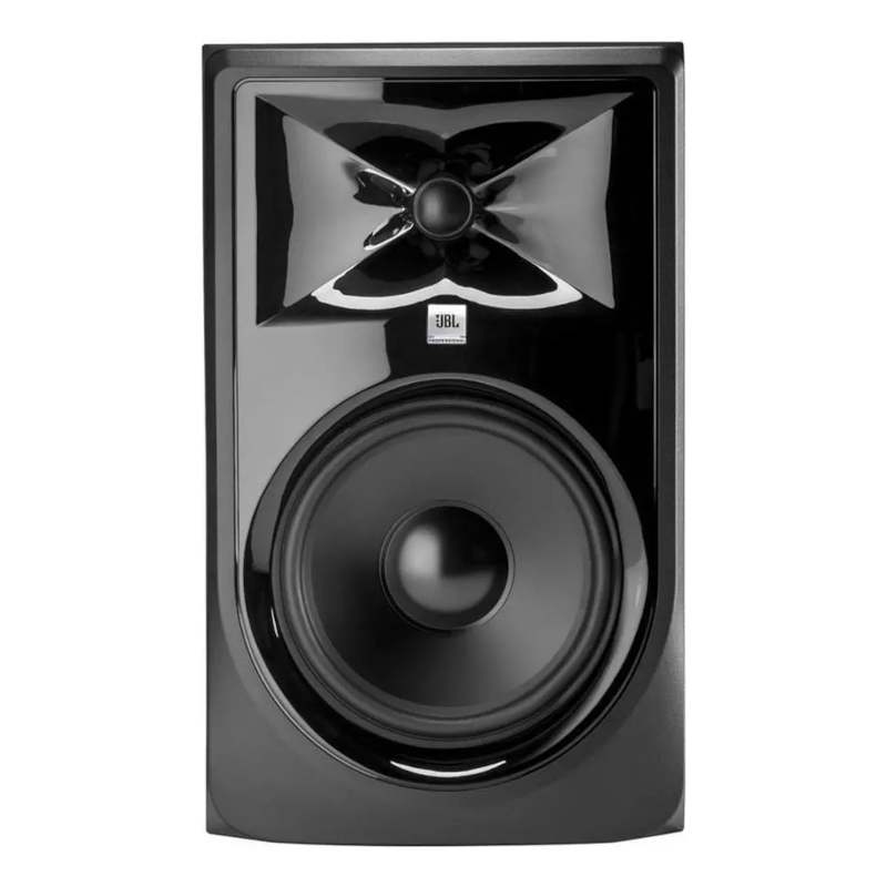 Monitor de estudio Bafle JBL 308P MKII Rms 8" Color Negro