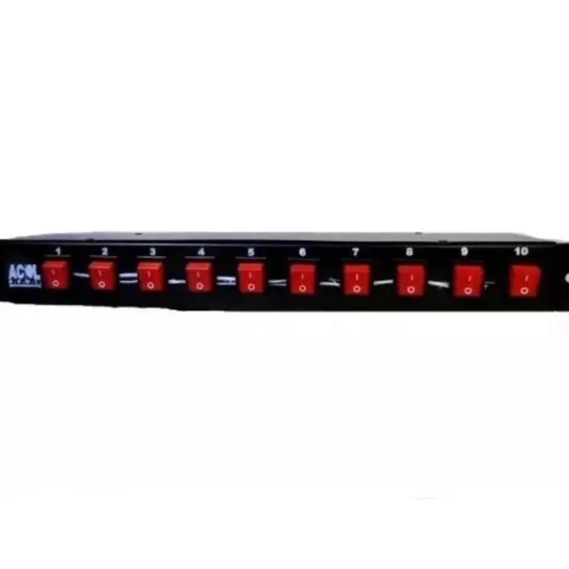 Consola De Iluminacion Acol 10 Canales Control De 10 Teclas